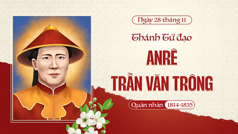 Ngày 28/11 - Thanh Anrê Trần Văn Trông